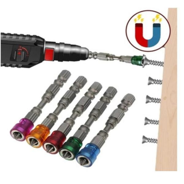 Imagem de Kit Bits Parafusadeira Magnético 10Pcs Gorill Import