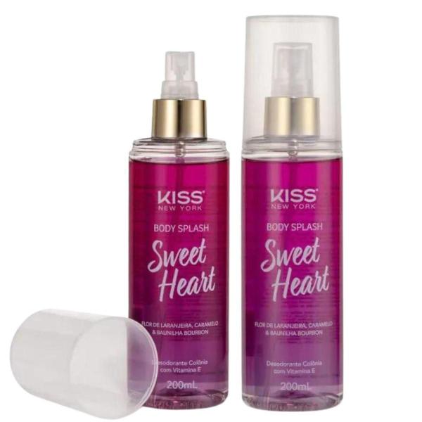 Imagem de Kit Body Splash Kiss New York 200Ml C/4