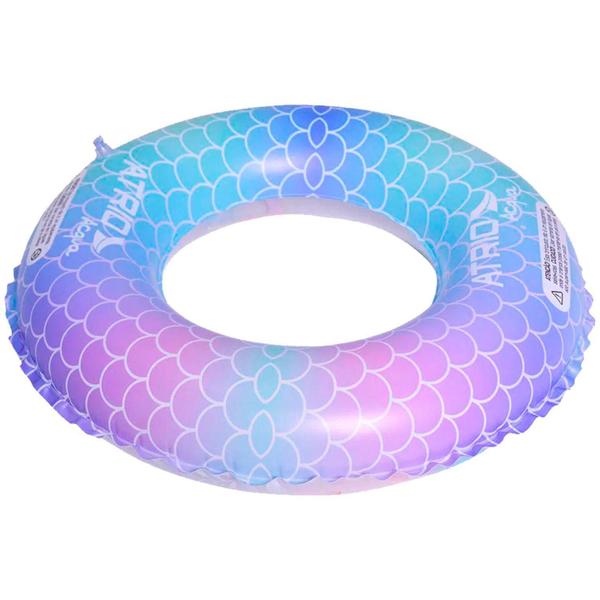 Imagem de Kit Boia Inflável Flamingo Infantil 50Cm Sereia 60Cm Redonda