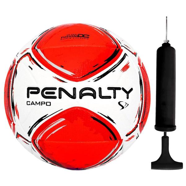 Imagem de Kit Bola Campo Penalty S11 R2 XXIV + Bomba De Ar