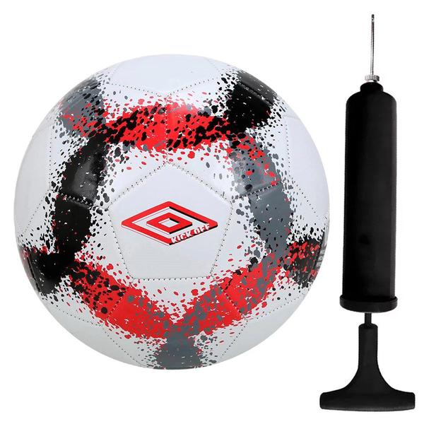 Imagem de Kit Bola Campo Umbro Kick Off + Bomba De Ar