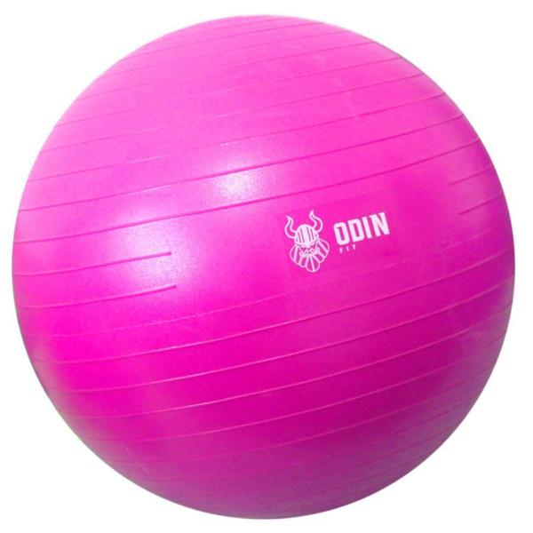 Kit Bola De Ginástica Suíça Pilates 55 65 75Cm Rosa Odin Fit Imagem de Kit Bola De Ginástica Suíça Pilates 55 65 75Cm Rosa Odin Fit