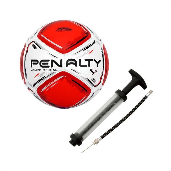 Imagem de Kit Bola Profissional de Campo Penalty S11 R1 + Bomba Penalty