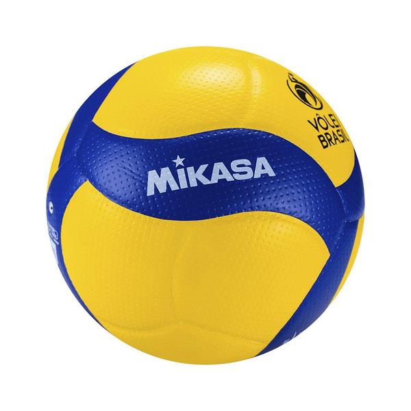 Imagem de Kit Bola Profissional Oficial Vôleibol Mikasa V200w + Bomba