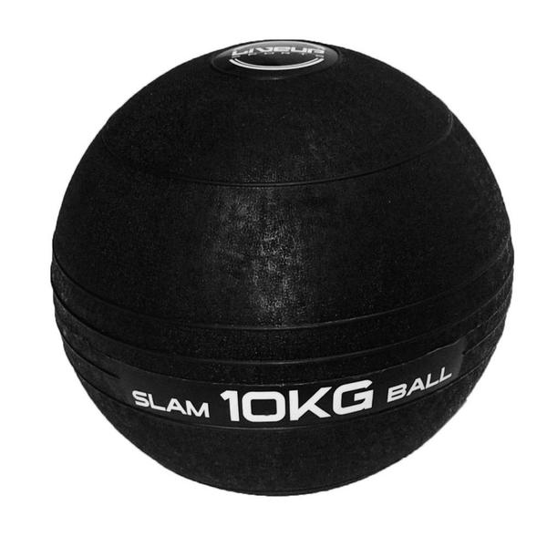 Imagem de Kit Bola Slam Ball com 6 Kg + 8 Kg + 10 Kg + 12 Kg Preta Liveup  Liveup Sports 