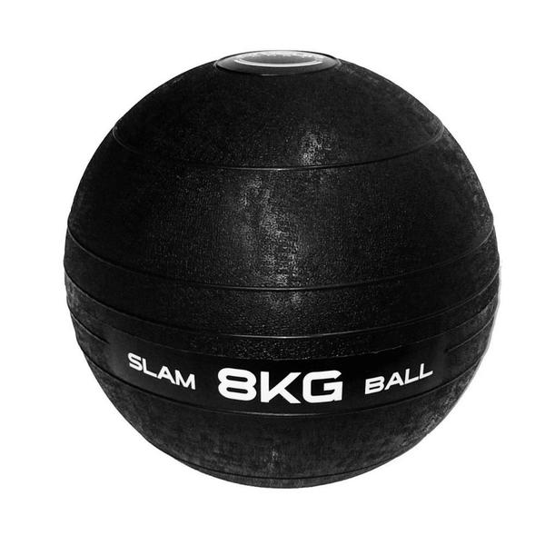 Imagem de Kit Bola Slam Ball com 6 Kg + 8 Kg + 10 Kg + 12 Kg Preta Liveup  Liveup Sports 