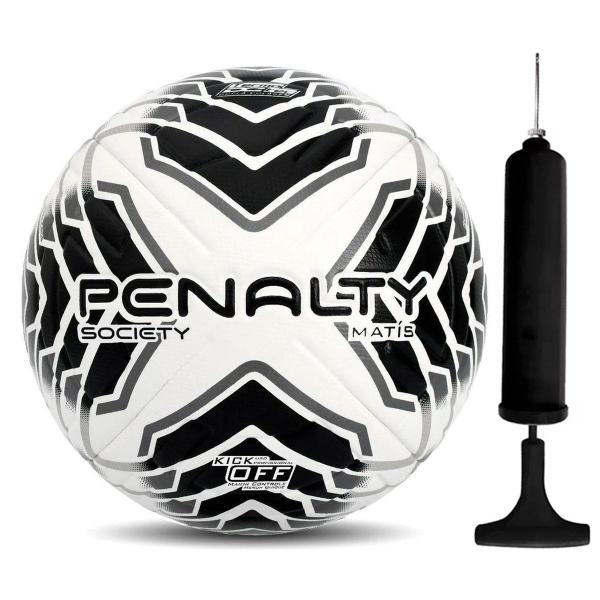 Imagem de Kit Bola Society Penalty Matís XXIV + Bomba De Ar