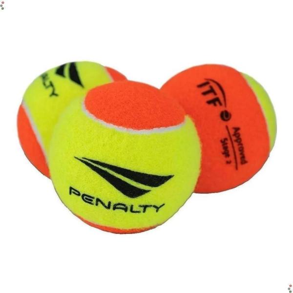 Imagem de Kit Bolinhas Beach Tennis Xxii Com 3 Unidades - Penalty