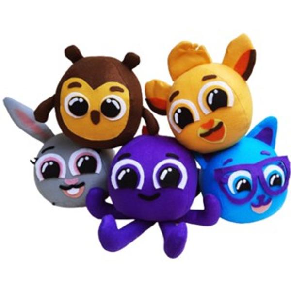 Kit Bolofofos 5 Itens Personagens Pow Polvo, Raposa, Gato, Coruja E Leão Pão Pao De Queijo 25 Cm Imagem de Kit Bolofofos 5 Itens Personagens Pow Polvo, Raposa, Gato, Coruja E Leão Pão Pao De Queijo 25 Cm