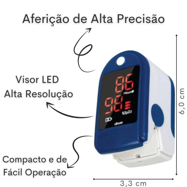 Imagem de Kit Bolsa Cores Aparelho Pressao Esfigmomanometro Medidor de Glicose Completo Enfermagem Incoterm