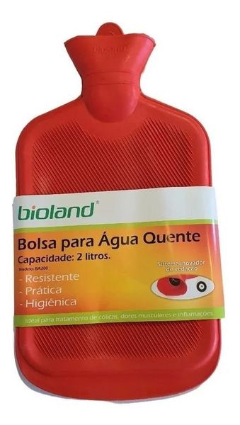 Imagem de Kit Bolsa De Água Quente 2 L + Bolsa Para Gelo 1,4 L Bioland