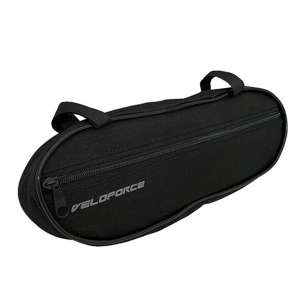 Imagem de Kit Bolsa De Quadro Bike Ciclismo Veloforce Preta 2 Unidades