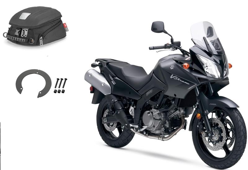 Imagem de Kit - Bolsa De Tanque Givi Mt505 + Bocal Bf01 Suzuki Vstrom