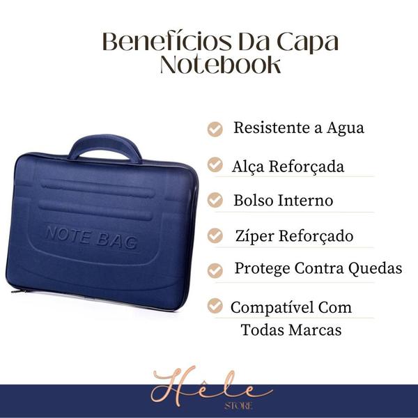 Imagem de Kit Bolsa Feminina Masculina Notebook + Suporte Not Envio24h