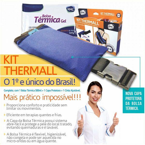 Imagem de Kit Bolsa GEL Termica + Cinta Ajustável + Capa Thermall RMC