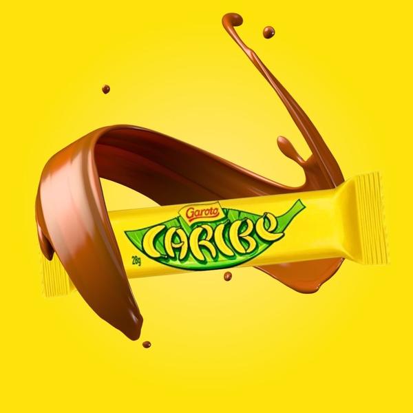 Imagem de Kit  Bombom Caribe Banana + Chocolate Snickers - 1cx de Cada