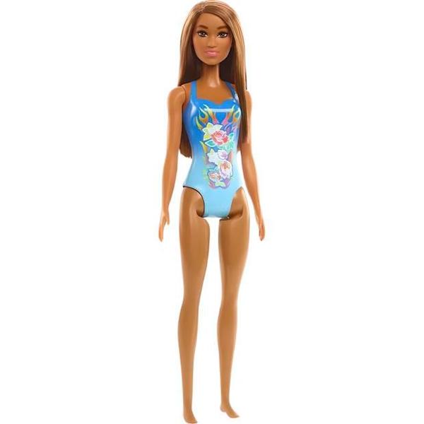 Imagem de Kit Boneca Barbie Moda Praia + 2 Vestidos E Bolsinha Mattel