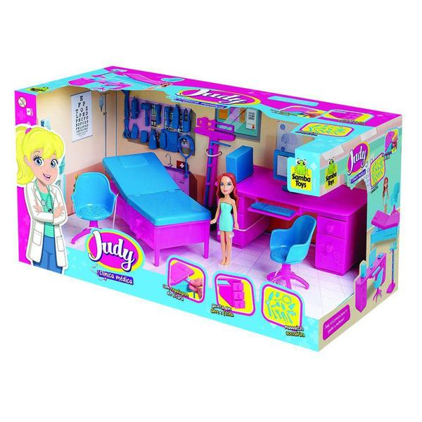 Imagem de Kit Boneca Judy 449 Clínica Médica - Samba Toys