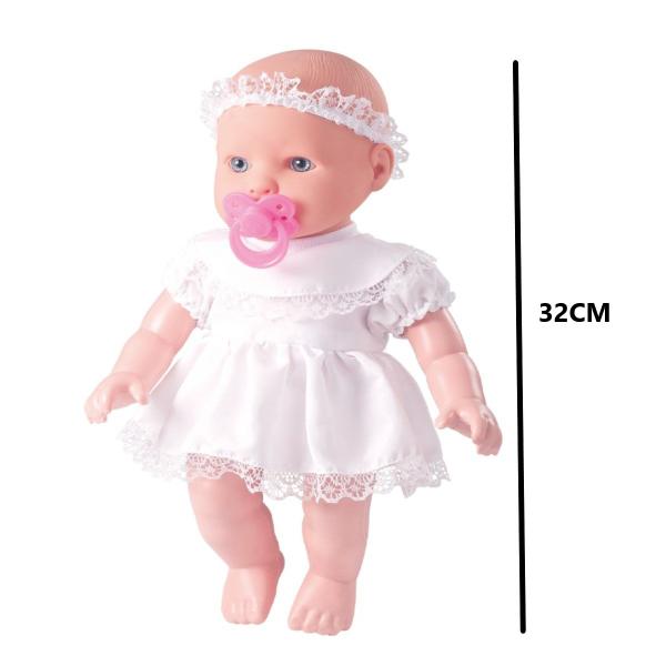 Imagem de Kit Boneca Little Baby Minha Primeira Oração + Carrinho Baby