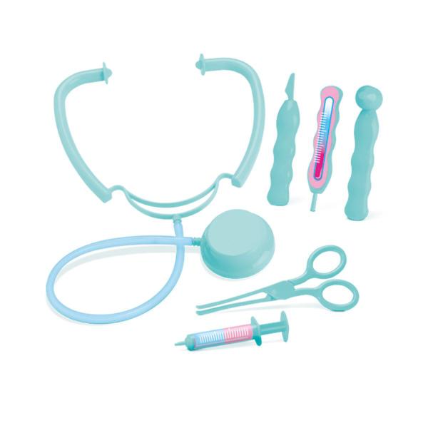 Imagem de Kit Boneca Rafaeli Consulta Médica + Bolsa + Carrinho Bebe