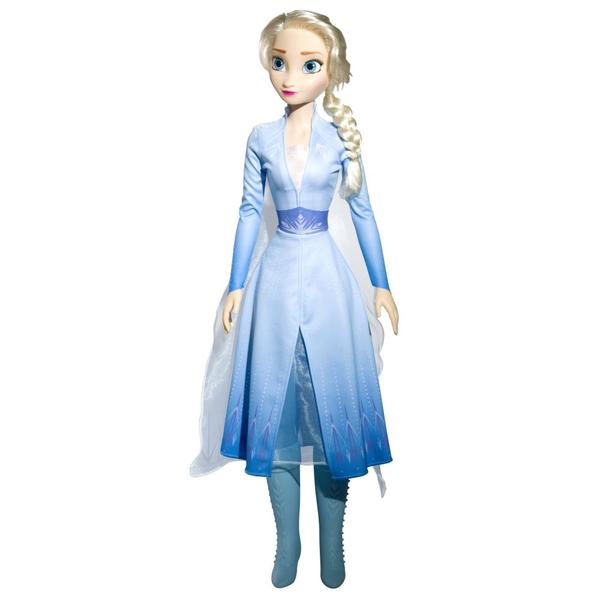 Imagem de Kit Bonecas Ana e Elsa Frozen com 55cm Articuladas Original Rosita