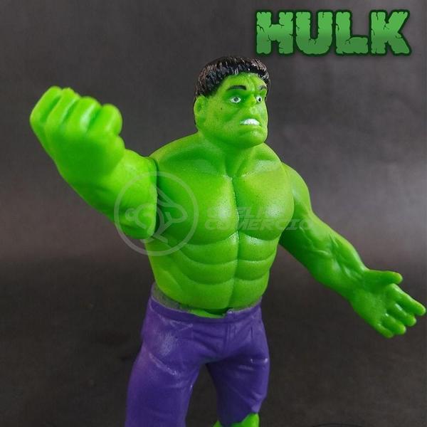 Imagem de Kit Boneco Hulk Marvel 15 Cm + Caneca Vingadores 350 Ml