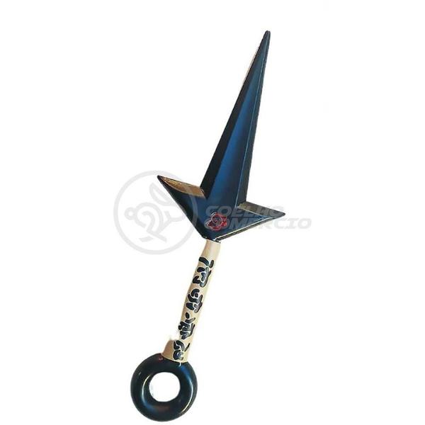 Imagem de Kit Boneco Naruto 15Cm + 2 Shuriken + 1 Bandana + 2 Kunai