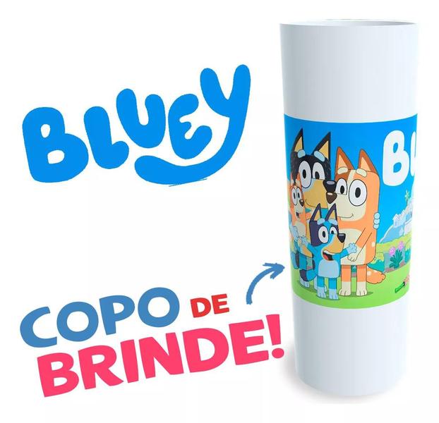 Imagem de Kit Bonecos Bluey E Bingo Cachorrinha Alegre Original Brinquedo Menina e Menino Elka