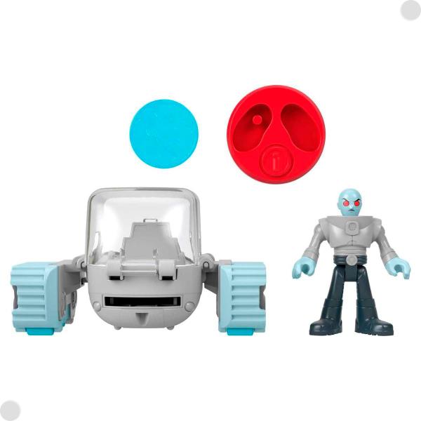 Imagem de Kit Bonecos Head Shifters Batman E MR Freeze HGX78 - Mattel