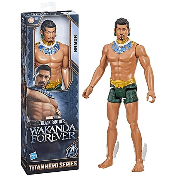 Imagem de Kit Bonecos Pantera Negra Wakanda Forever e Namor Hasbro