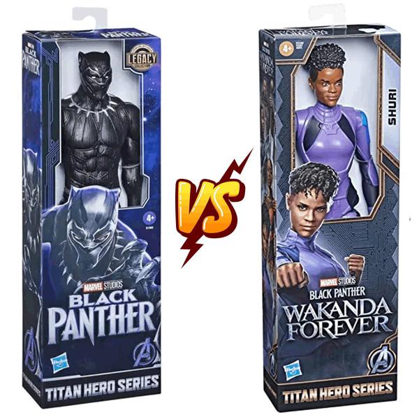 Imagem de Kit Bonecos Pantera Negra Wakanda Forever Shuri 30cm Hasbro