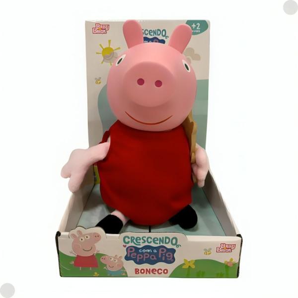 Imagem de Kit Bonecos Peppa Pig C/Peppa Pig e George - BBRA