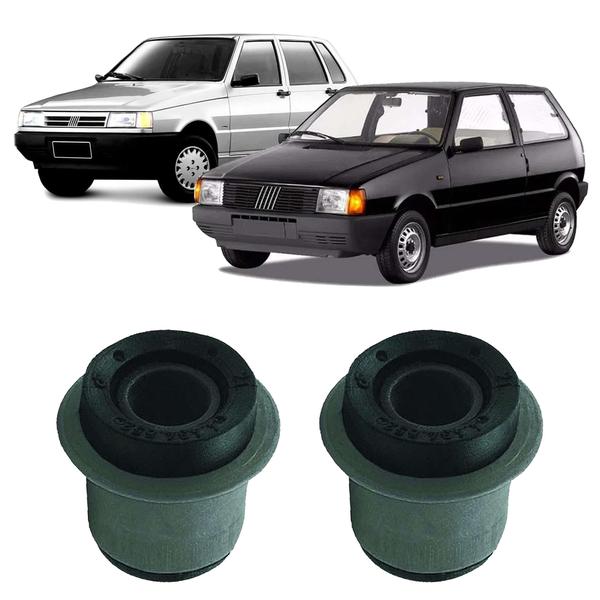 Imagem de Kit Borracha Bandeja Balança Traseira Fiat Uno 1984 A 1996