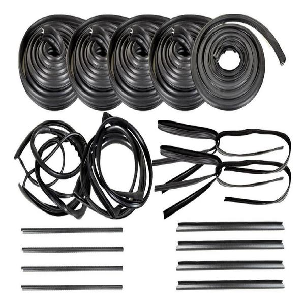 Kit Borracha Completo Vidros E Portas Corsa Classic Ate 2002 - Disk Bor Imagem de Kit Borracha Completo Vidros E Portas Corsa Classic Ate 2002