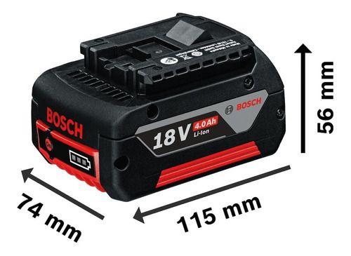 Imagem de Kit Bosch Carregador Gal 18v 20 Bateria Íons Lítio Gba 4ah