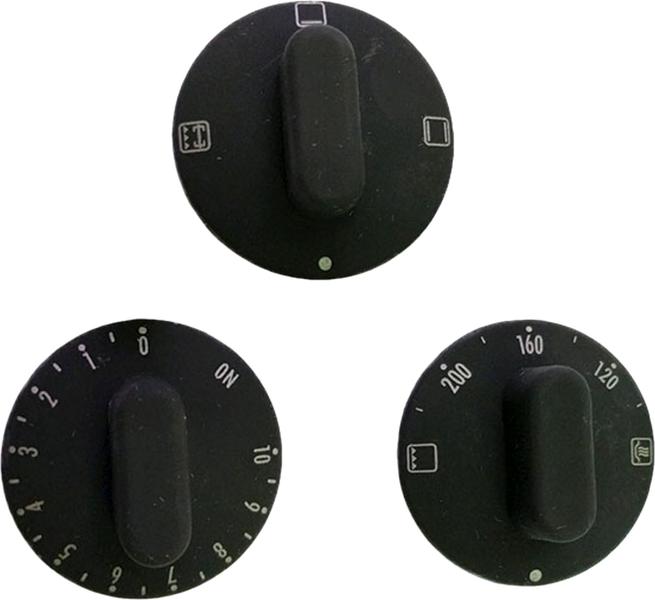 Kit Botão Para Forno Delonghi Ro2050 6544 Imagem de Kit Botão Para Forno Delonghi Ro2050 6544