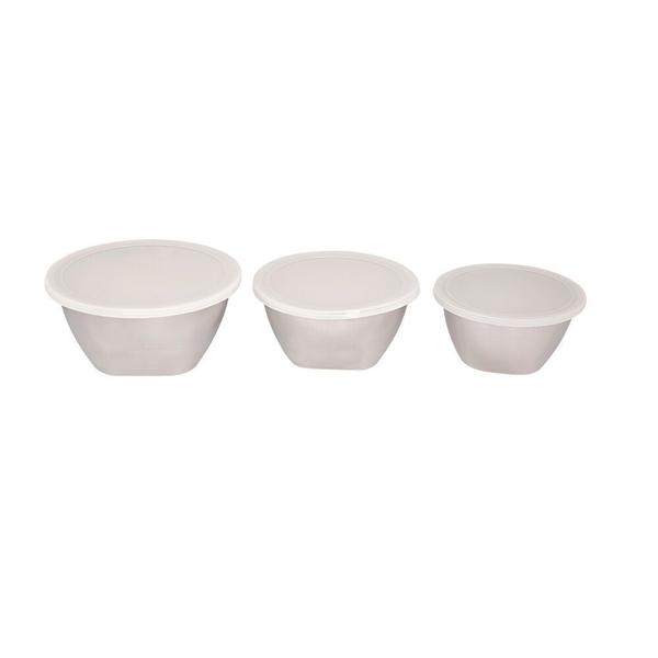 Imagem de Kit Bowl 18cm InoxCasa&Ideia