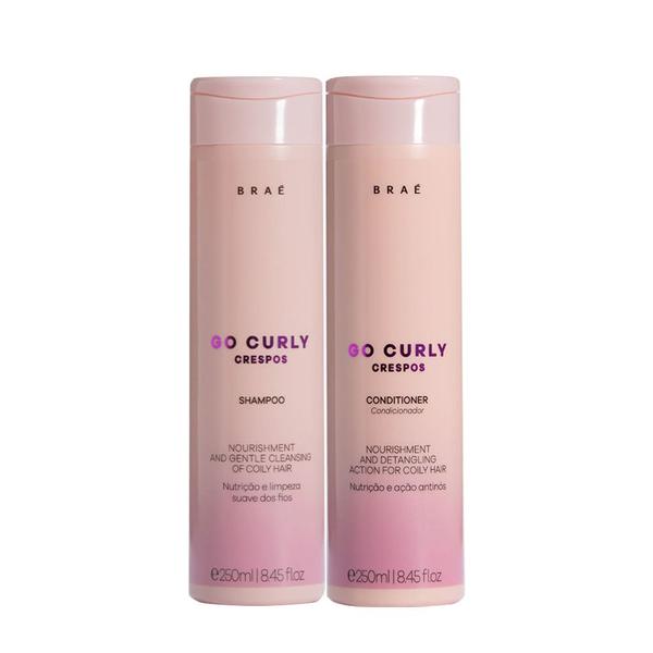 Kit Braé Go Curly Crespos Duo (2 produtos) Kit Braé Go Curly Crespos Duo (2 produtos)
