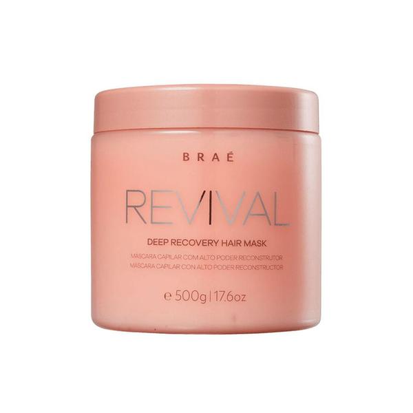 Imagem de Kit Braé Revival - Shampoo 1000 ml e Máscara De Reconstrução 500 g