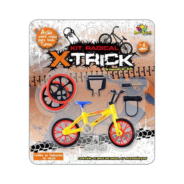 Kit brinquedo de dedo - bike - moto - skate + peças de troca - ART BRINK Imagem de Kit brinquedo de dedo - bike - moto - skate + peças de troca