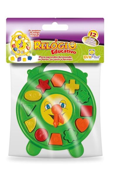 Imagem de Kit Brinquedo Educativo Pista Carro Infantil Relógio Castelo