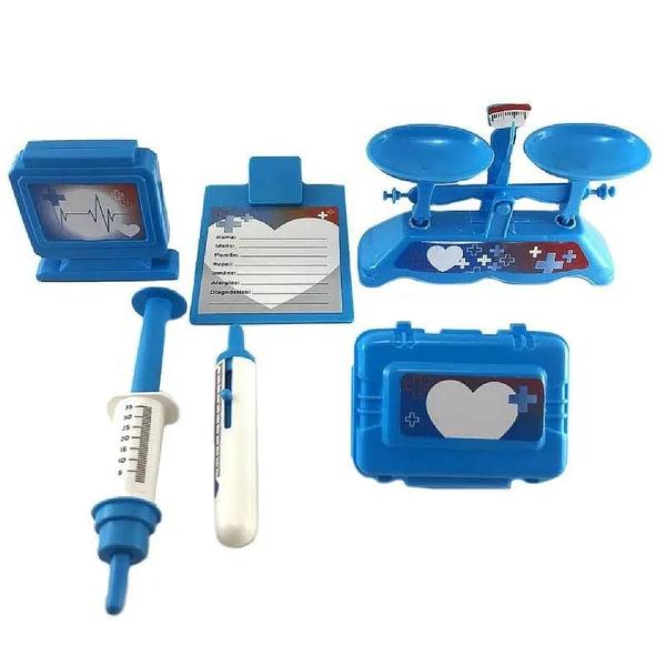 Imagem de Kit Brinquedo Pequeno Médico Doutor De Plastico - Pica Pau