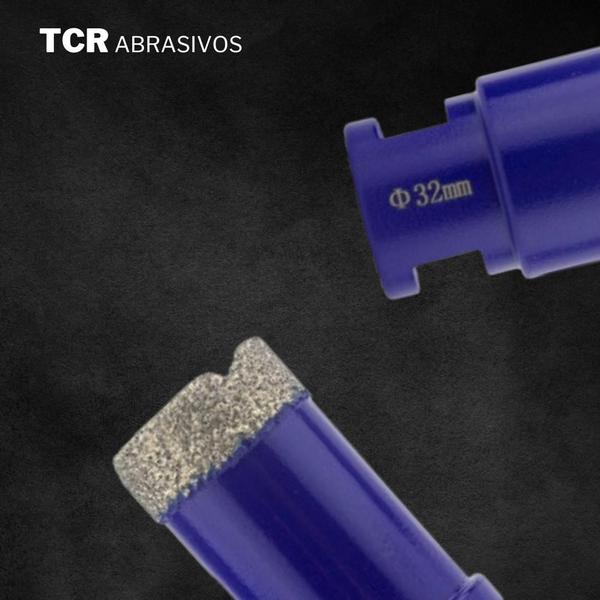 Imagem de Kit Broca Diamantada Para Cerâmica E Porcelanato 20mm 32mm