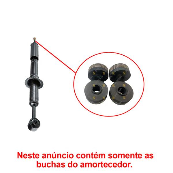 Imagem de Kit Buchas Amortecedor Dianteiro 40mm S10 2012 A 2020