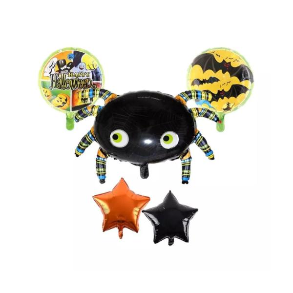 Imagem de Kit Buquê Balão Halloween com 5 Unidades - Modelos Sortidos