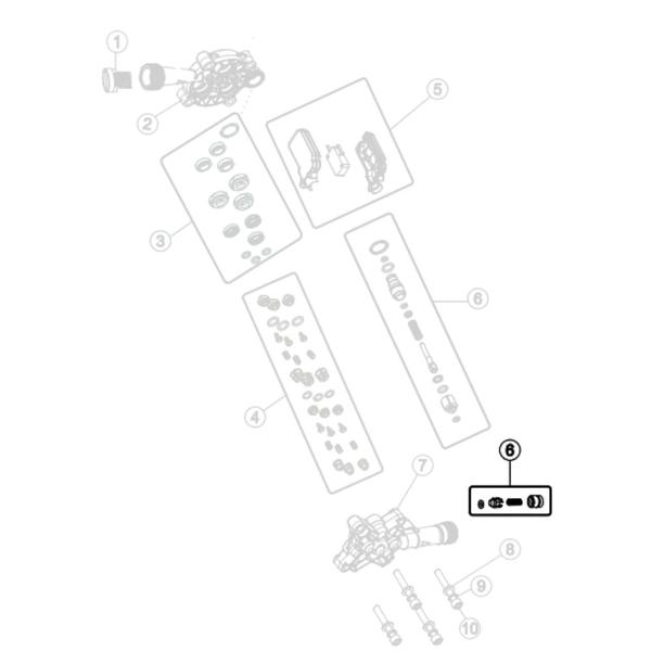 Imagem de Kit By Pass com Retenção Compatível com Lavajato WAP Atacama Black