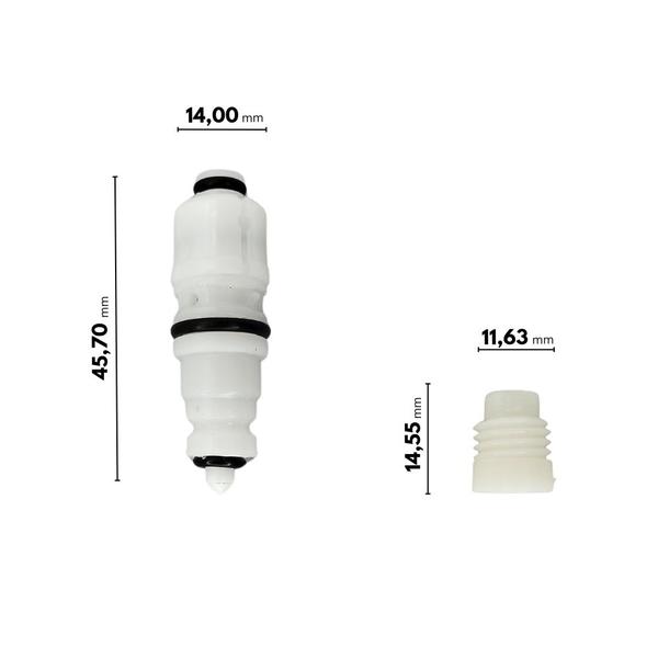 Imagem de Kit By Pass com Retenção Compatível com Lavajato WAP Ousada Plus 2200