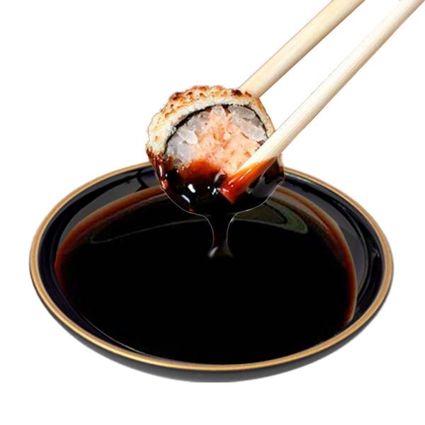 Imagem de Kit C/ 06  Sushi Sashimi Japonesas Shoyu Molheira Pires