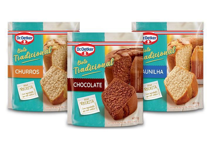 Kit c/ 09un Bolo Tradicional de Laranja 400g - Dr. Oetker Imagem de Kit c/ 09un Bolo Tradicional de Laranja 400g - Dr. Oetker