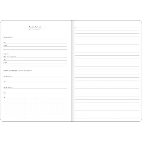 Imagem de Kit C/10 Agendas Planner 2025 Grampeado Cambridge - Tilibra